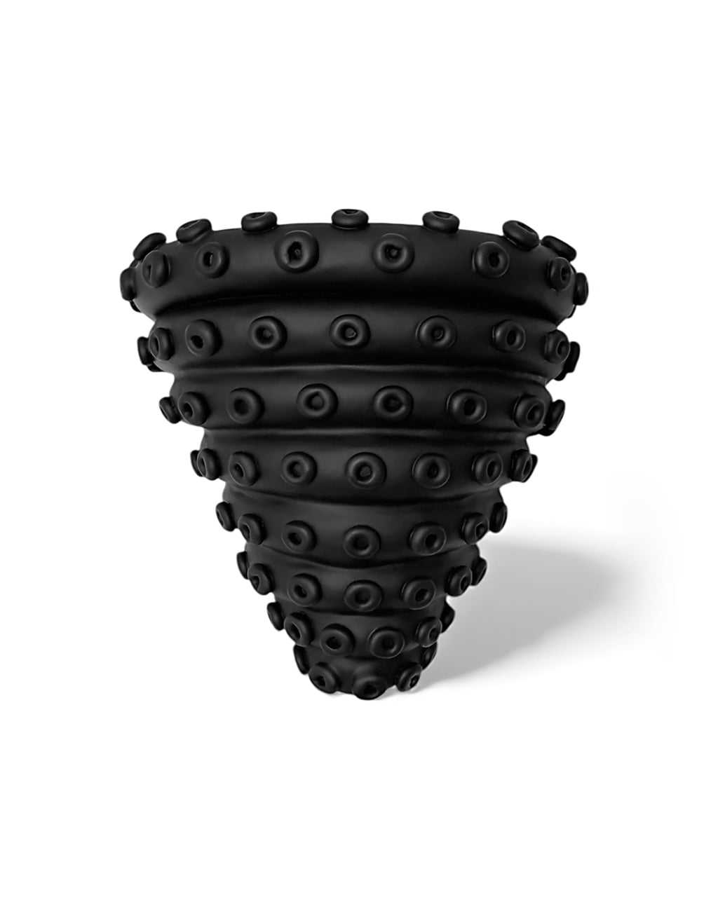 Pulpo Terra Wall Planter in Matte Black