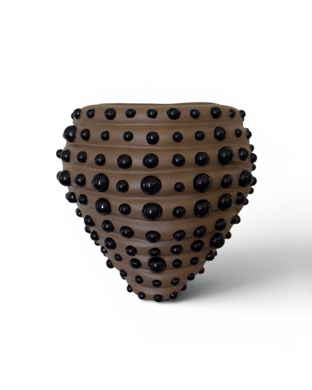 Pearl Tide Wall Planter in Cafe au Lait