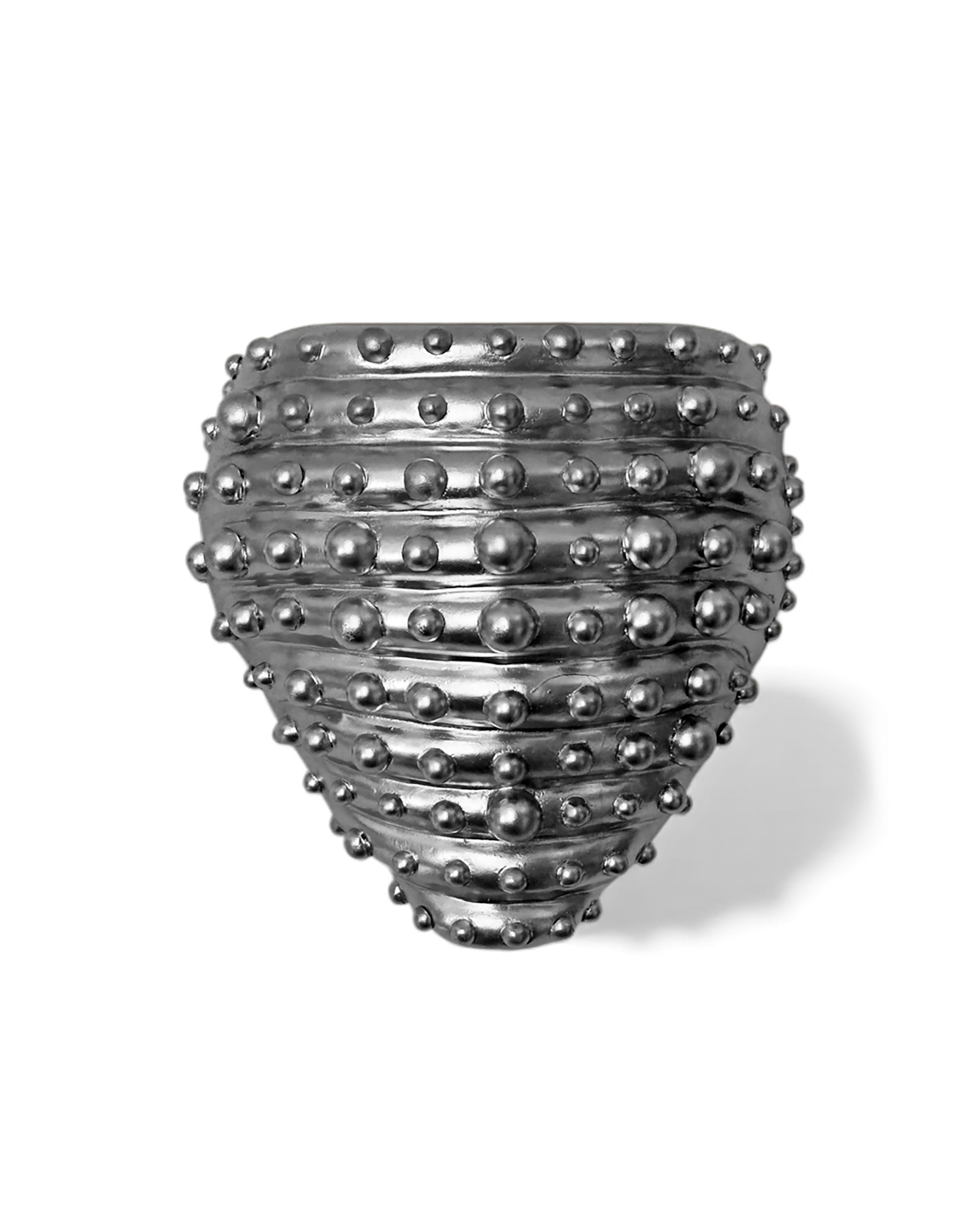 Pearl Tide Wall Planter - Chrome Edition